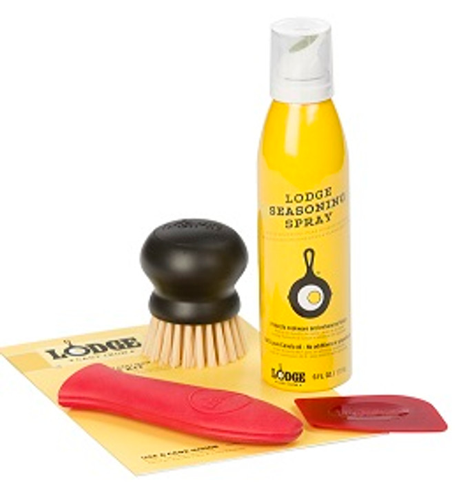Seasoned Cast Iron Care Kit