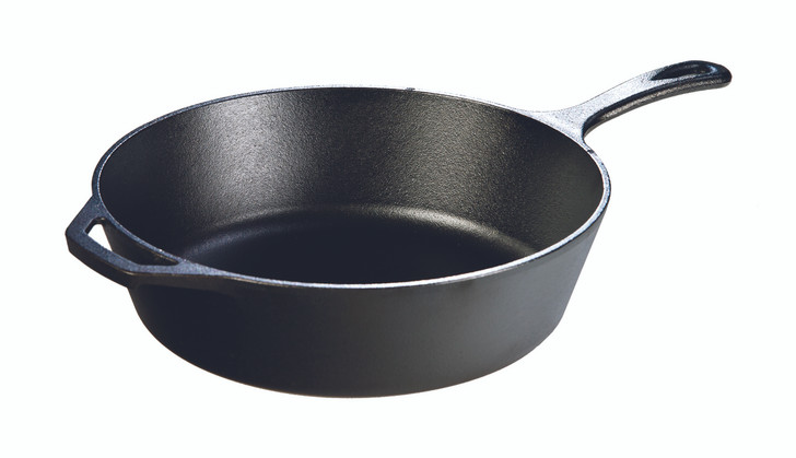 12 Inch Cast Iron Deep Skillet