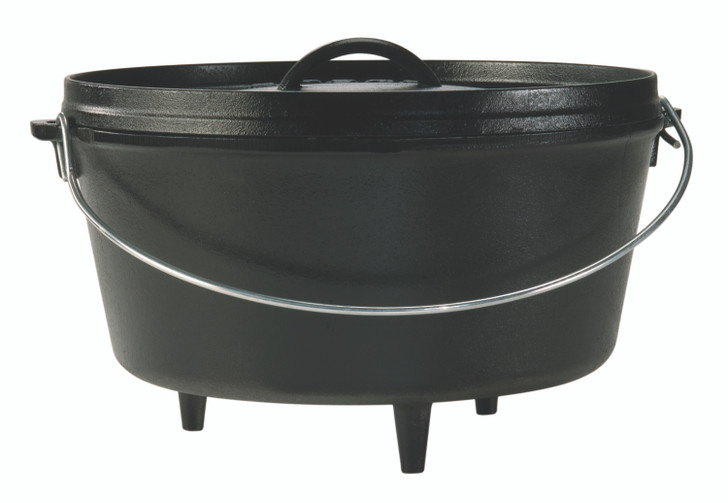 8 Quart Cast Iron Deep Camp Dutch Oven