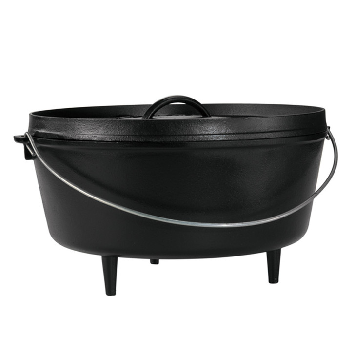4 Quart Cast Iron Camp Dutch Oven