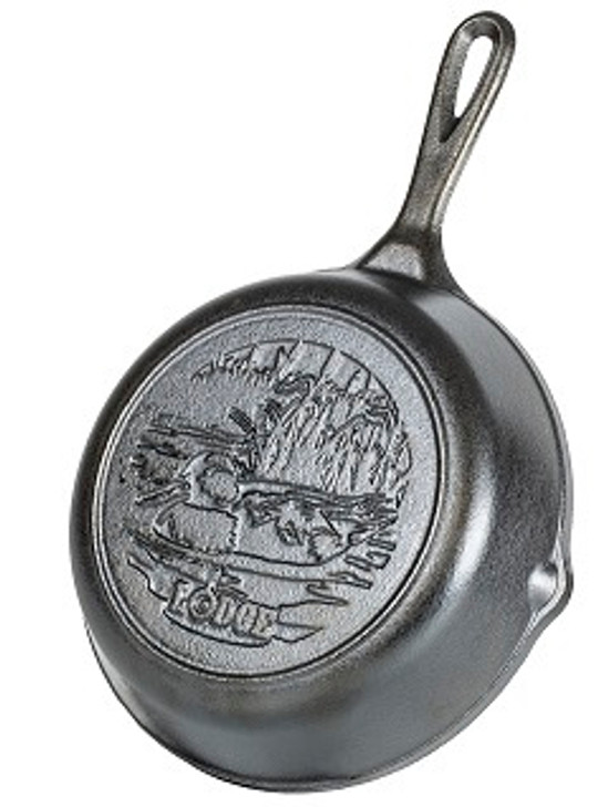 Wildlife Series 8 Inch Cast Iron Duck Skillet