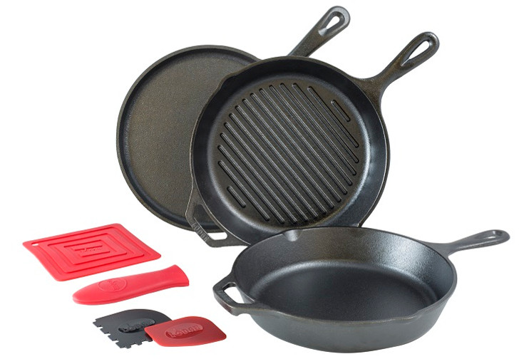 Lodge 6 Piece Pan Set