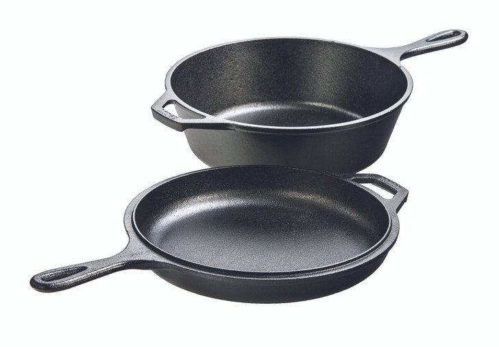 3.2 Quart Cast Iron Combo Cooker