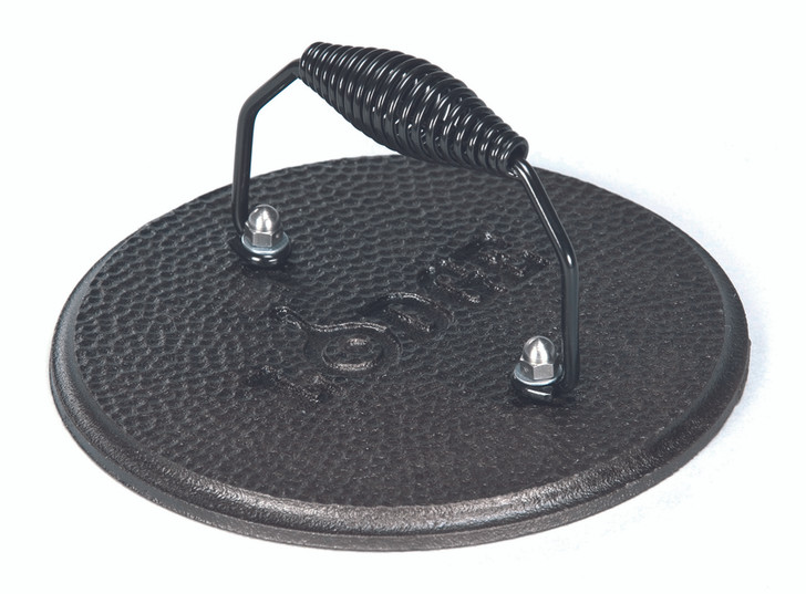 Round Cast Iron Grill Press