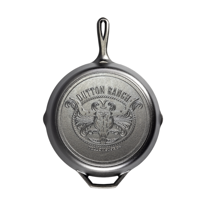 Yellowstone 12 Inch Cast Iron Steer Skillet